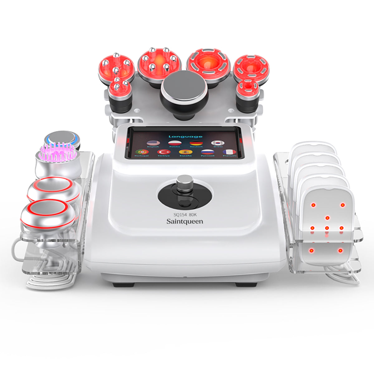 SQ154A Max – urządzenie do kawitacji 80K 11 w 1 z RF, EMS i panelami laserowymi