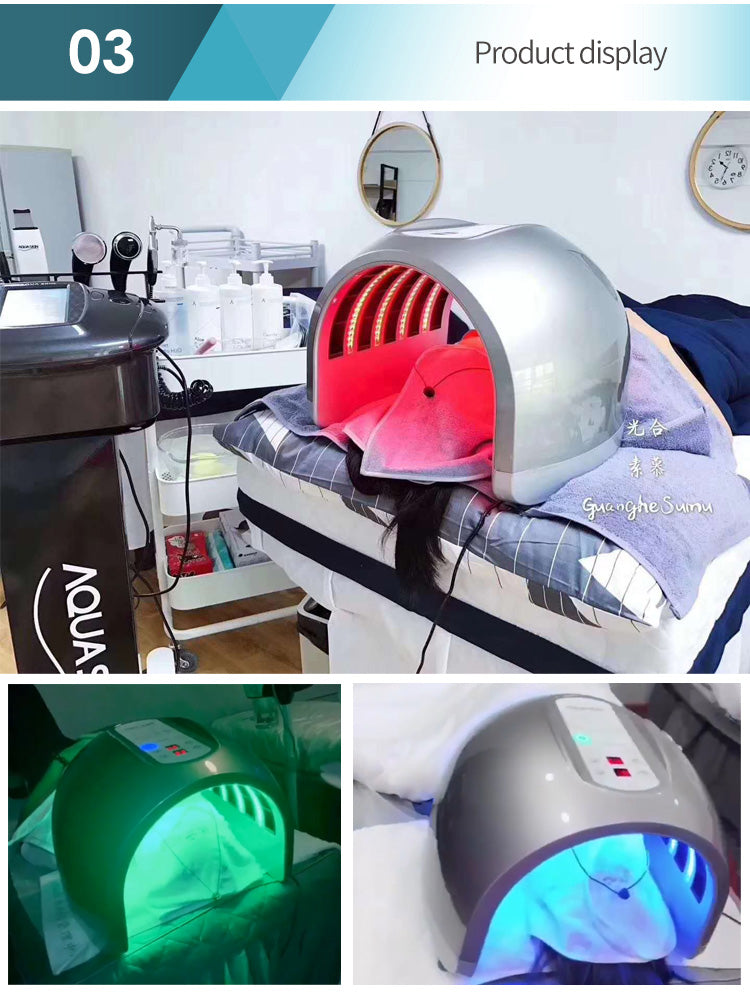 SQ3 – urządzenie LED PDT-2128DR z 4 kolorami światła i ogrzewaniem FIR