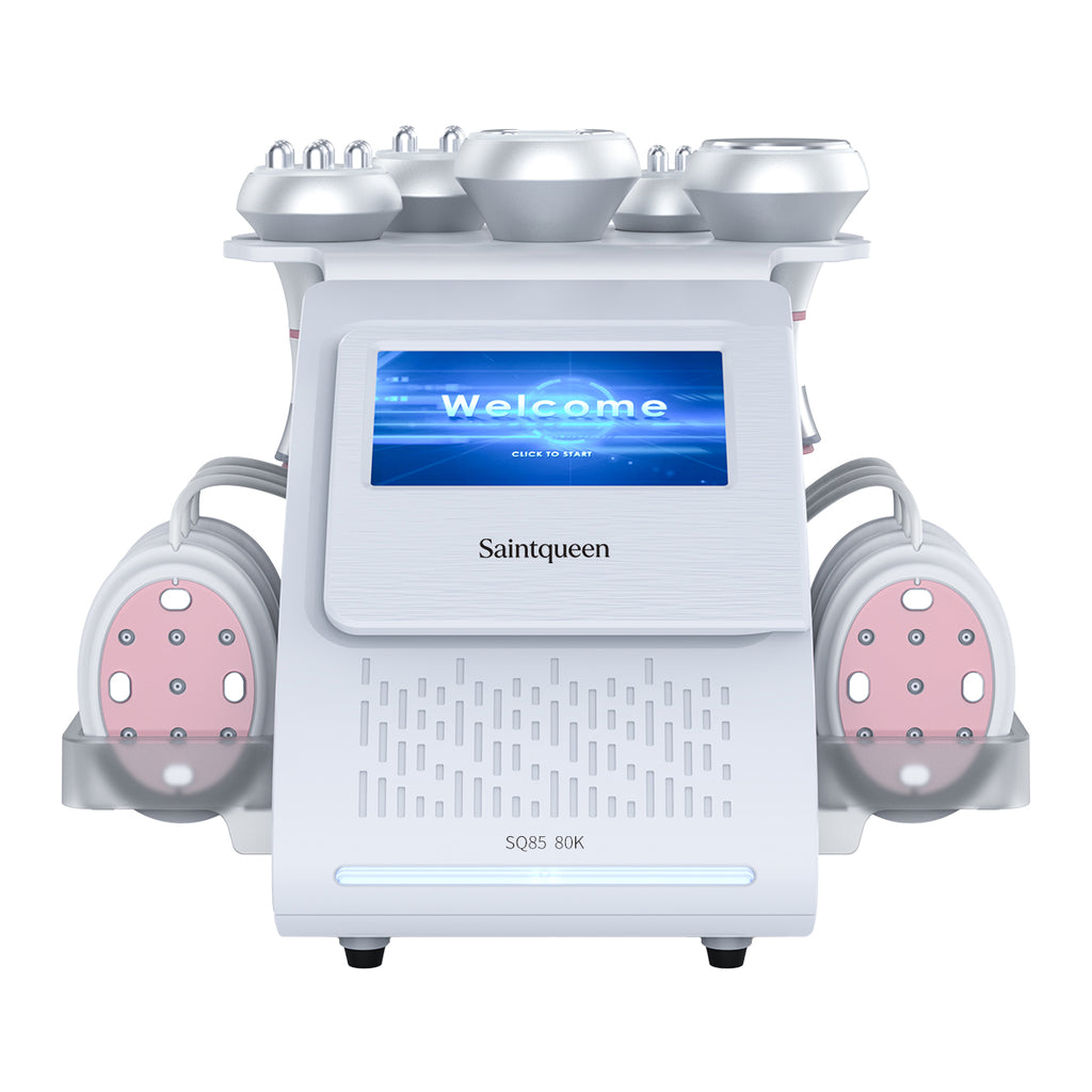 SQ85B Pro – urządzenie do kawitacji 80K 6 w 1 z RF, czerwonym światłem i mikroprądami