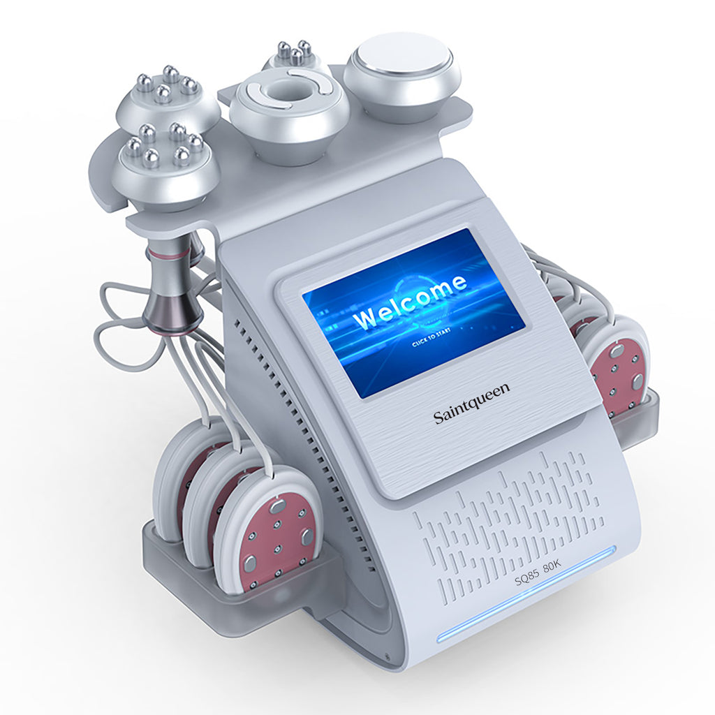 SQ85B Pro – urządzenie do kawitacji 80K 6 w 1 z RF, czerwonym światłem i mikroprądami