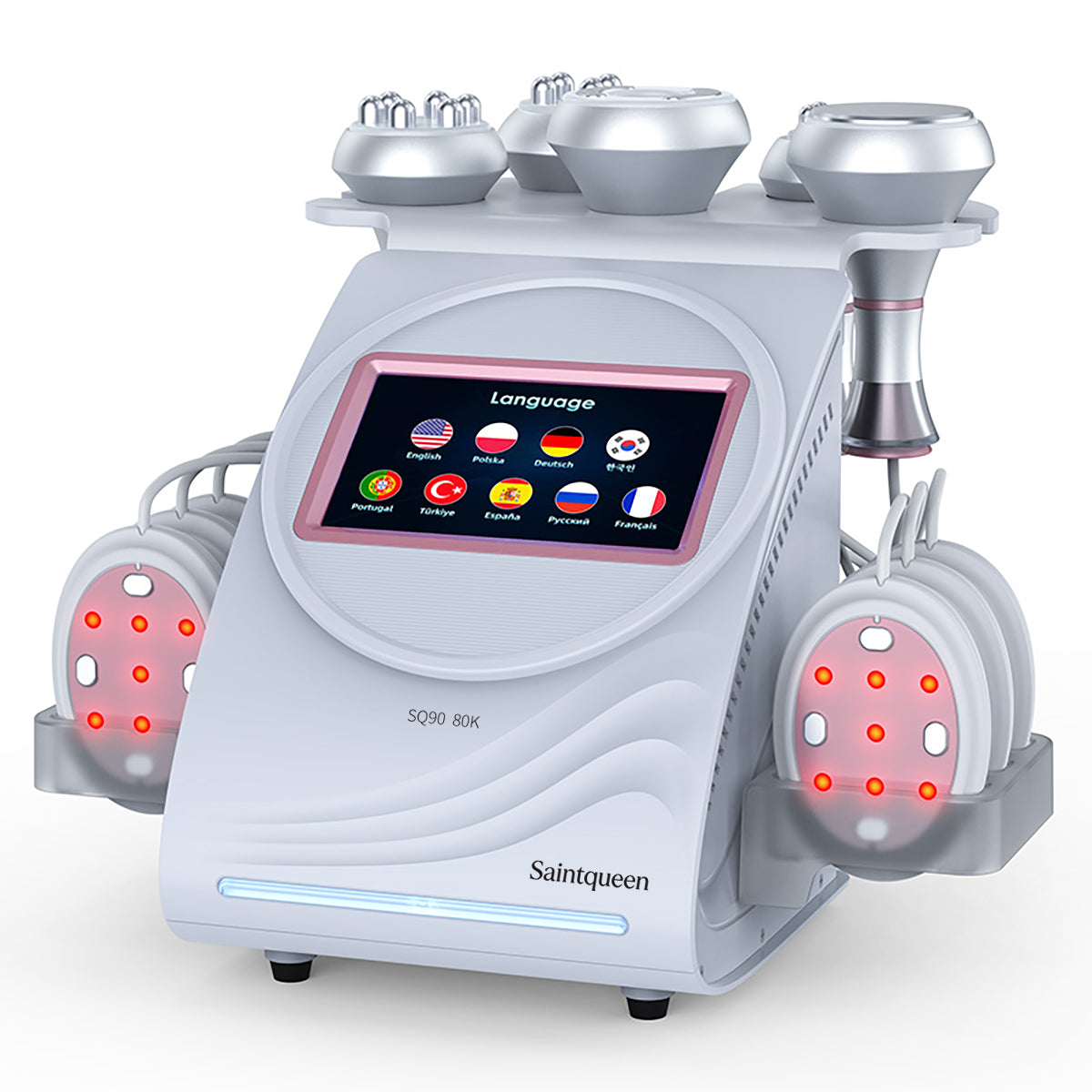SQ90B Pro – urządzenie do kawitacji 80K 6 w 1 z RF, czerwonym światłem i mikroprądami Główne zdjęcie produktu