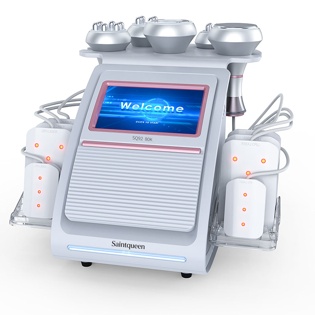 SQ92C Pro – urządzenie do kawitacji 80K 6 w 1 z RF i panelami laserowymi