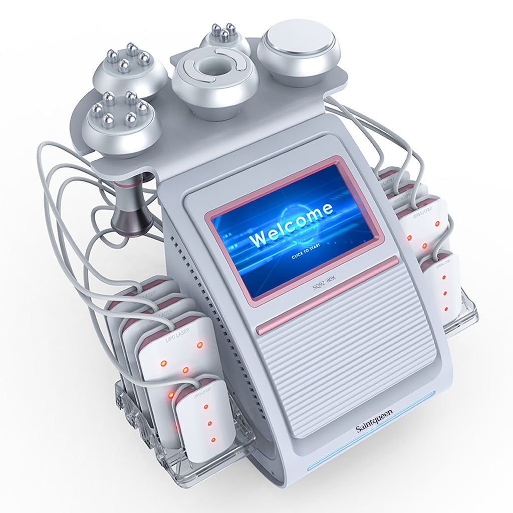 SQ92C Pro – urządzenie do kawitacji 80K 6 w 1 z RF i panelami laserowymi