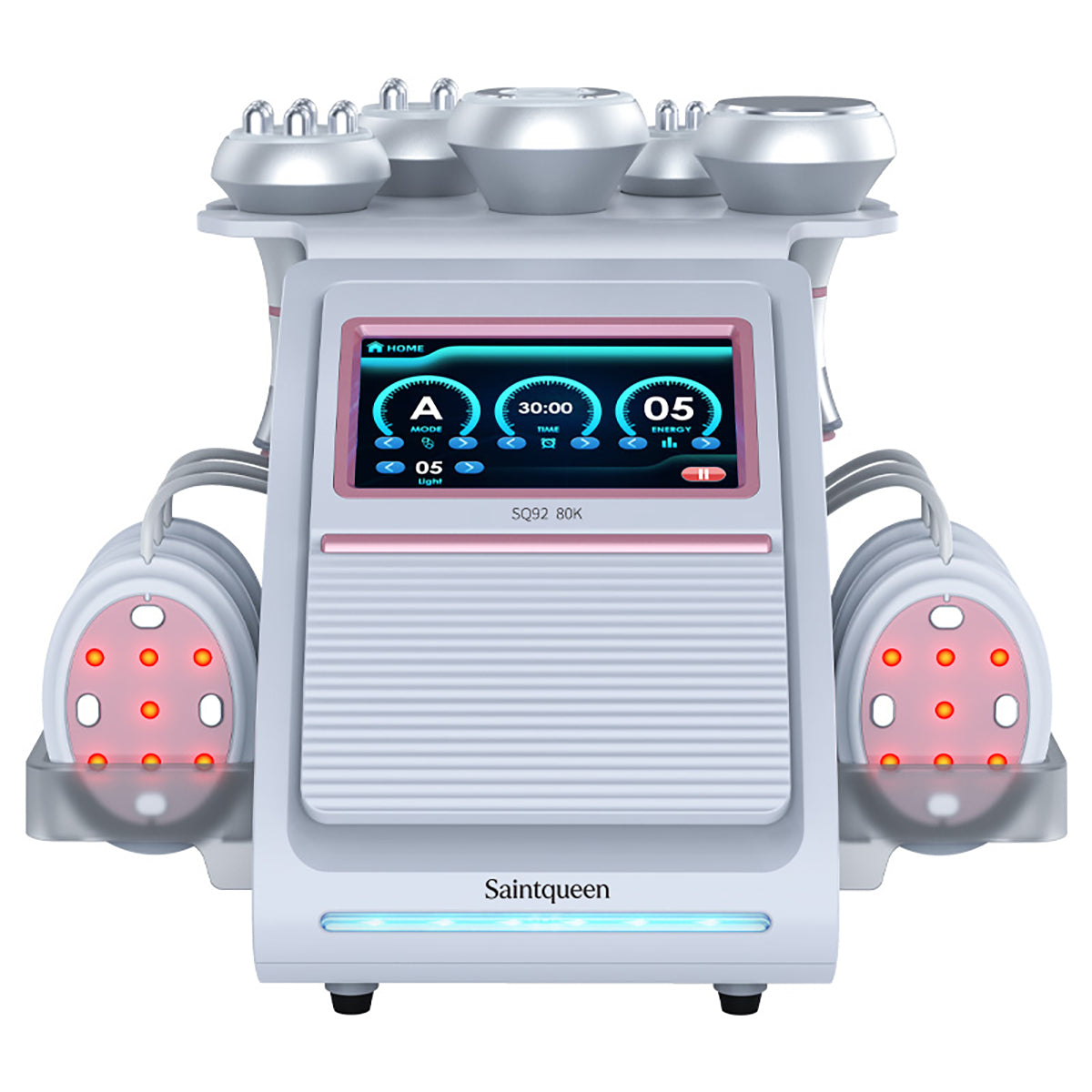 SQ92B Pro – urządzenie do kawitacji 80K 6 w 1 z RF, czerwonym światłem i mikroprądami