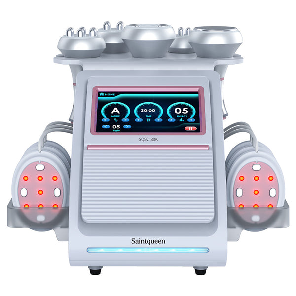 SQ92B Pro – urządzenie do kawitacji 80K 6 w 1 z RF, czerwonym światłem i mikroprądami
