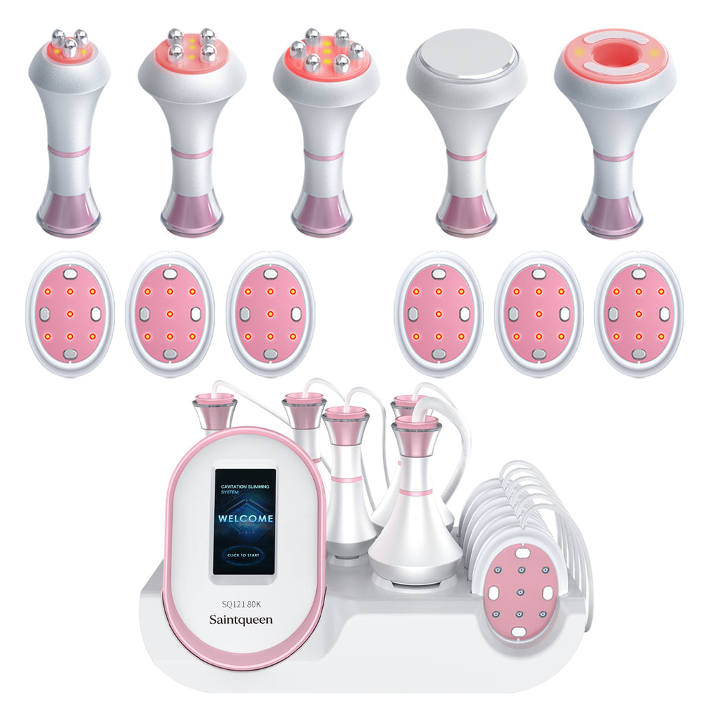 SQ121B Pro – urządzenie do kawitacji 80K 6 w 1 z RF, EMS i mikroprądami