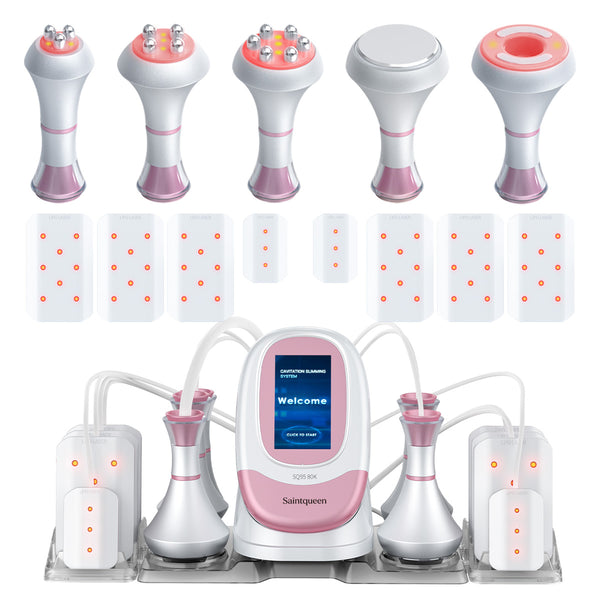 SQ95C Pro – urządzenie do kawitacji 80K 6 w 1 z RF i panelami laserowymi