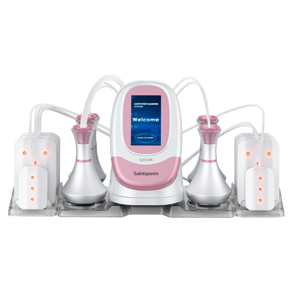 SQ95C Pro – urządzenie do kawitacji 80K 6 w 1 z RF i panelami laserowymi
