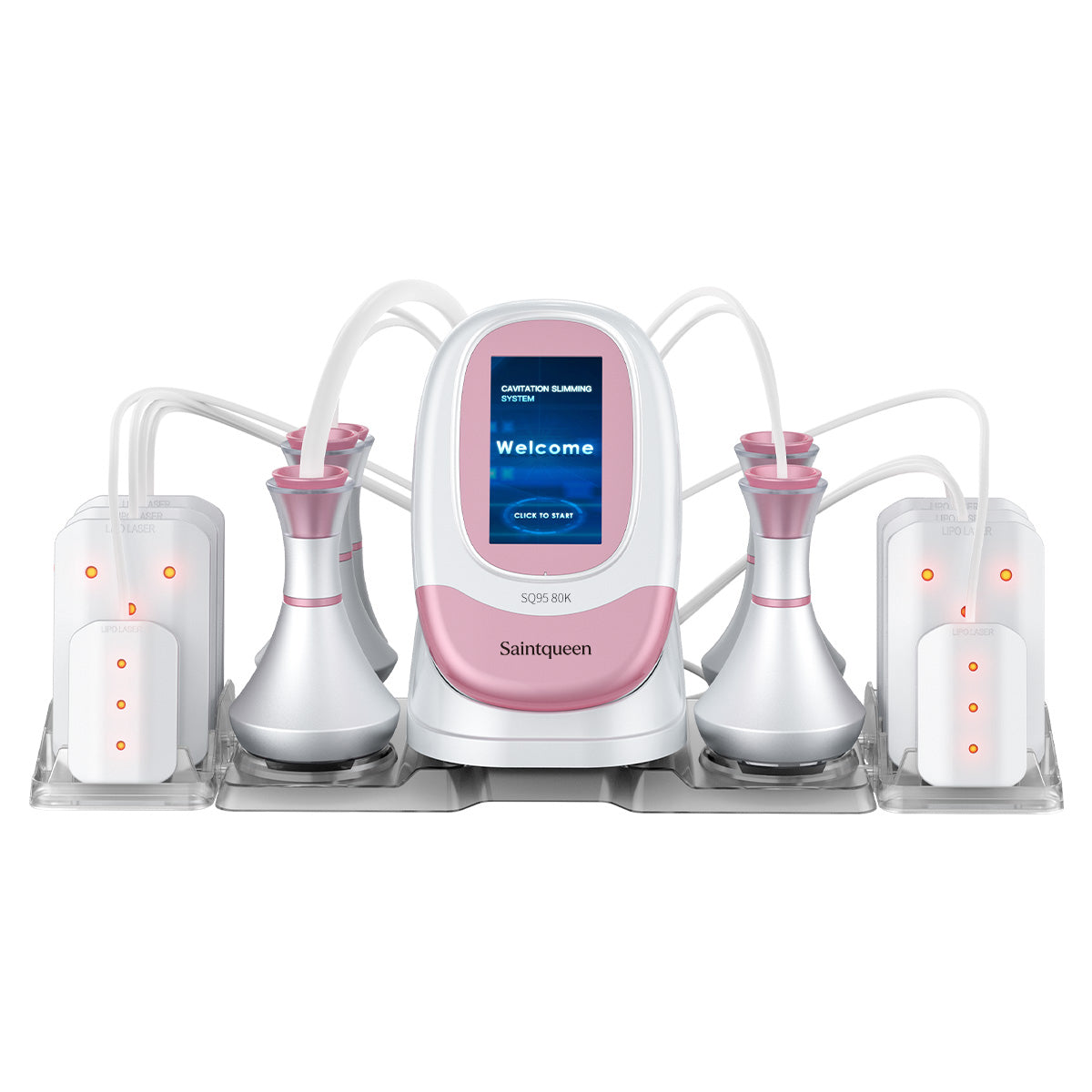 SQ95C Pro – urządzenie do kawitacji 80K 6 w 1 z RF i panelami laserowymi
