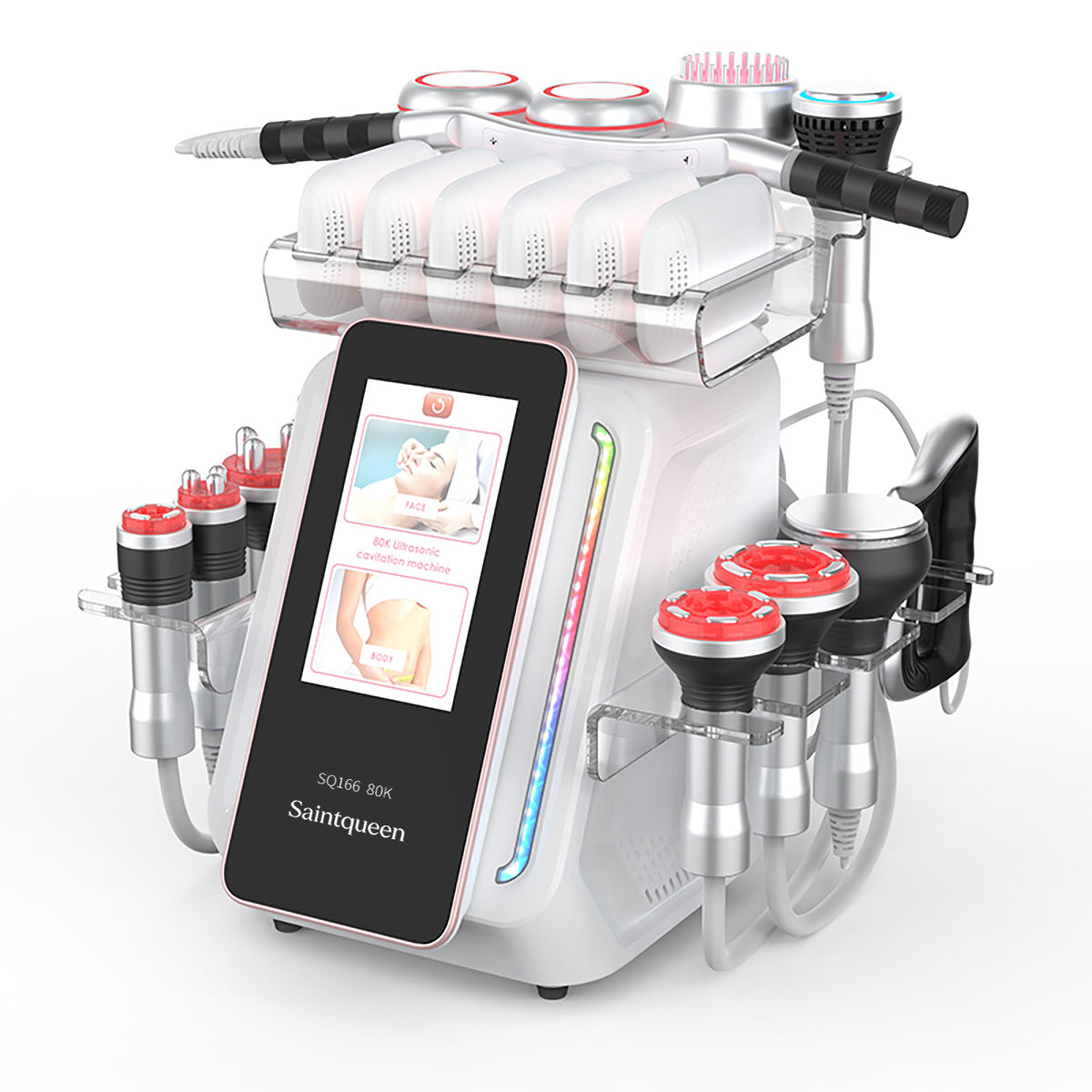 SQ166 Ultra – urządzenie do kawitacji 80K z RF, EMS i masażem próżniowym