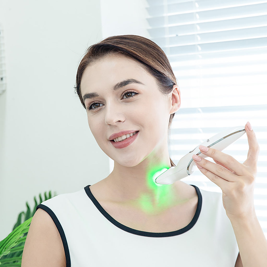 SQ42 — zestaw RF do szyi i okolic oczu z LED