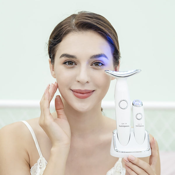 SQ42 — zestaw RF do szyi i okolic oczu z LED