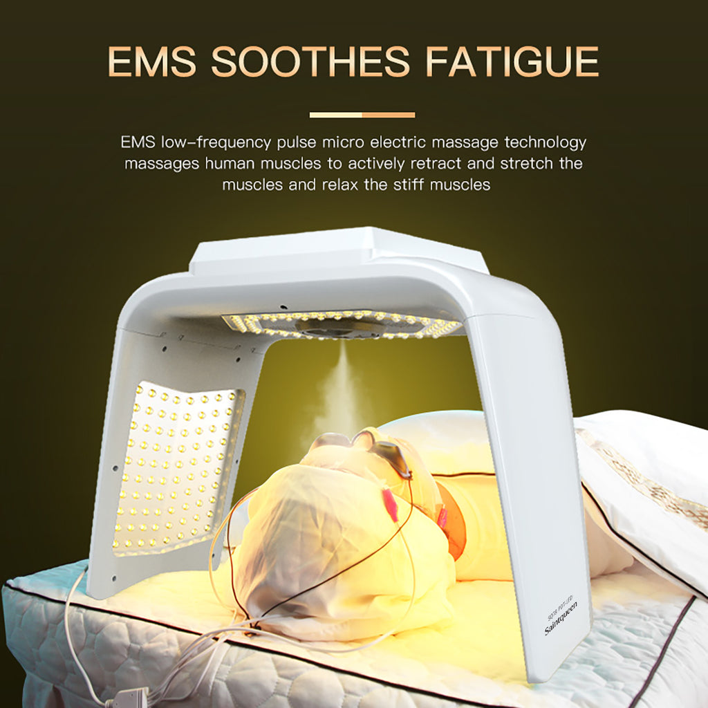 SQ78 — łuk LED z mgiełką, ciepłem i EMS